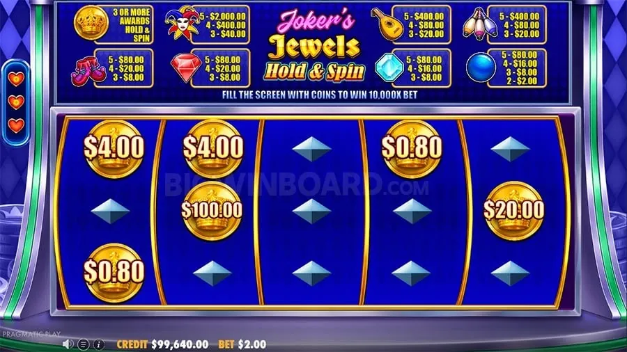 Vibrant Slot Machine with Gold Coins